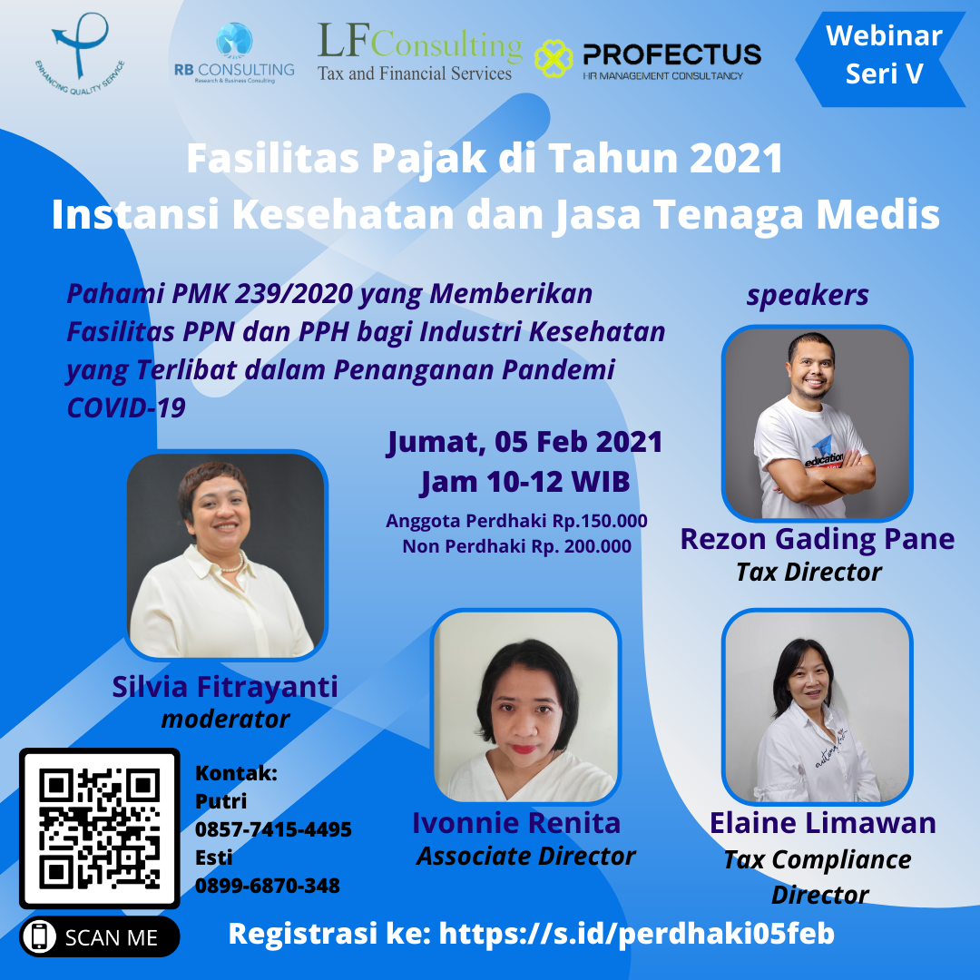 Fasilitas Pajak di Tahun 2021 Instansi Kesehatan dan Jasa Tenaga Medis