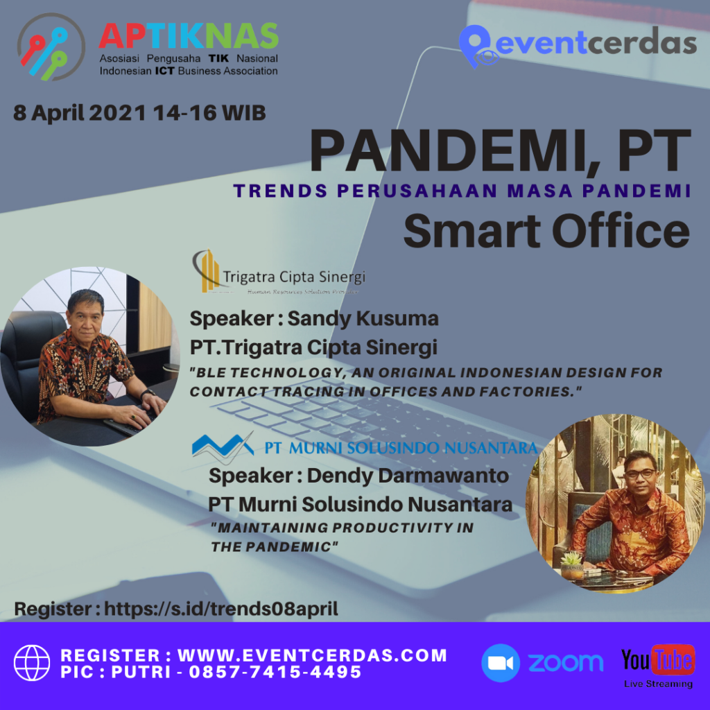 EVENTCERDAS : TRENDS Perusahaan Pada Masa Pandemi Smart Office