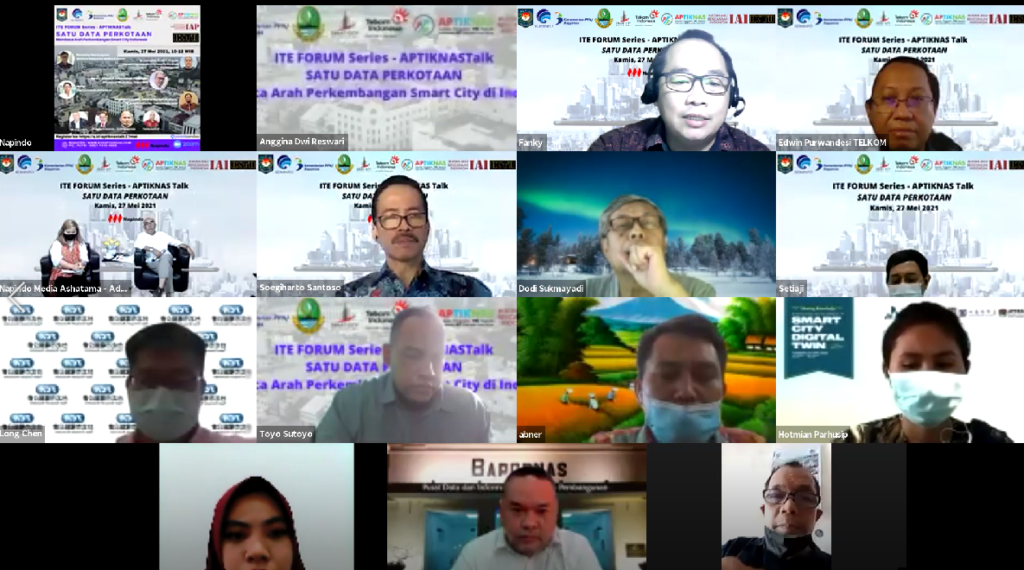 Membaca Arah Baru Perkembangan Smart City Indonesia di ITE Forum – AptiknasTalk 27 Mei 2021