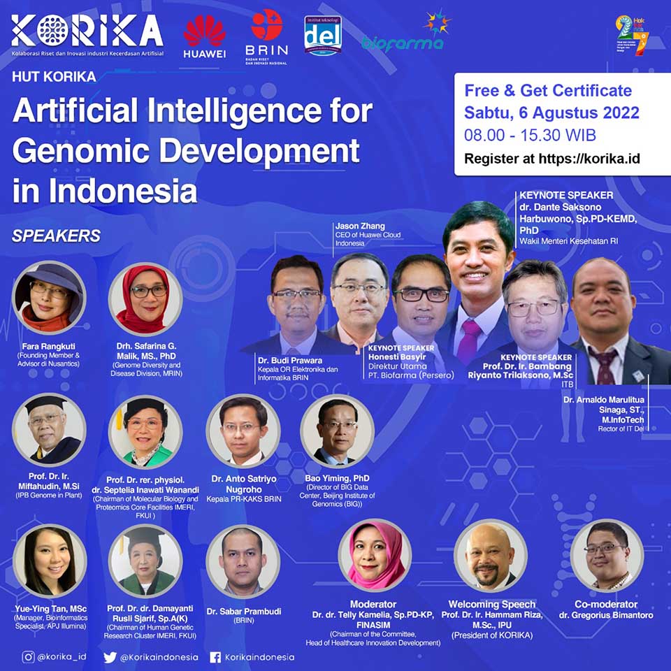 Artificial Intelligence for Genomic Development in Indonesia