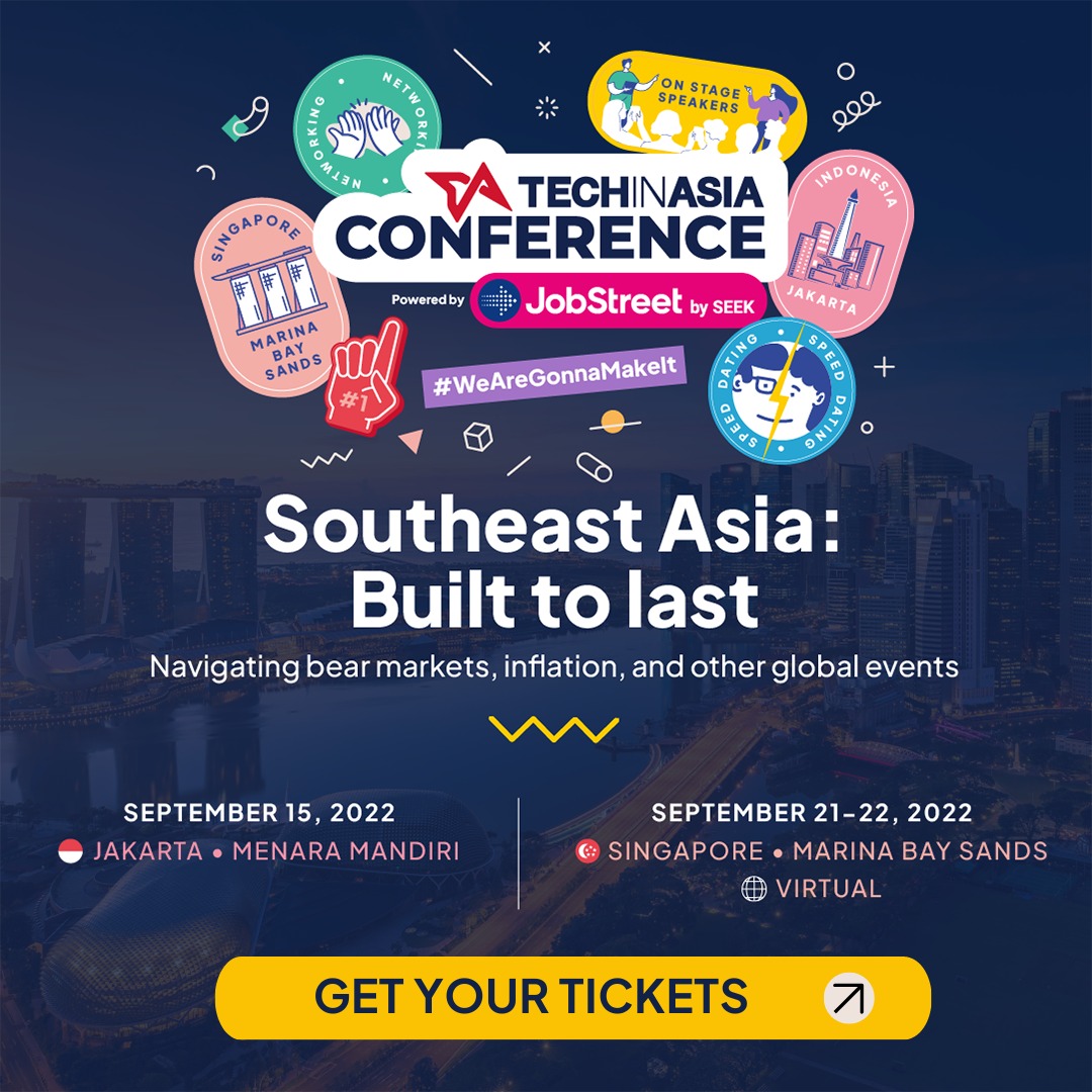 APTIKNAS kembali mendukung TECHINASIA : Jakarta 15 September 2022 & Singapore 21-22 September 2022