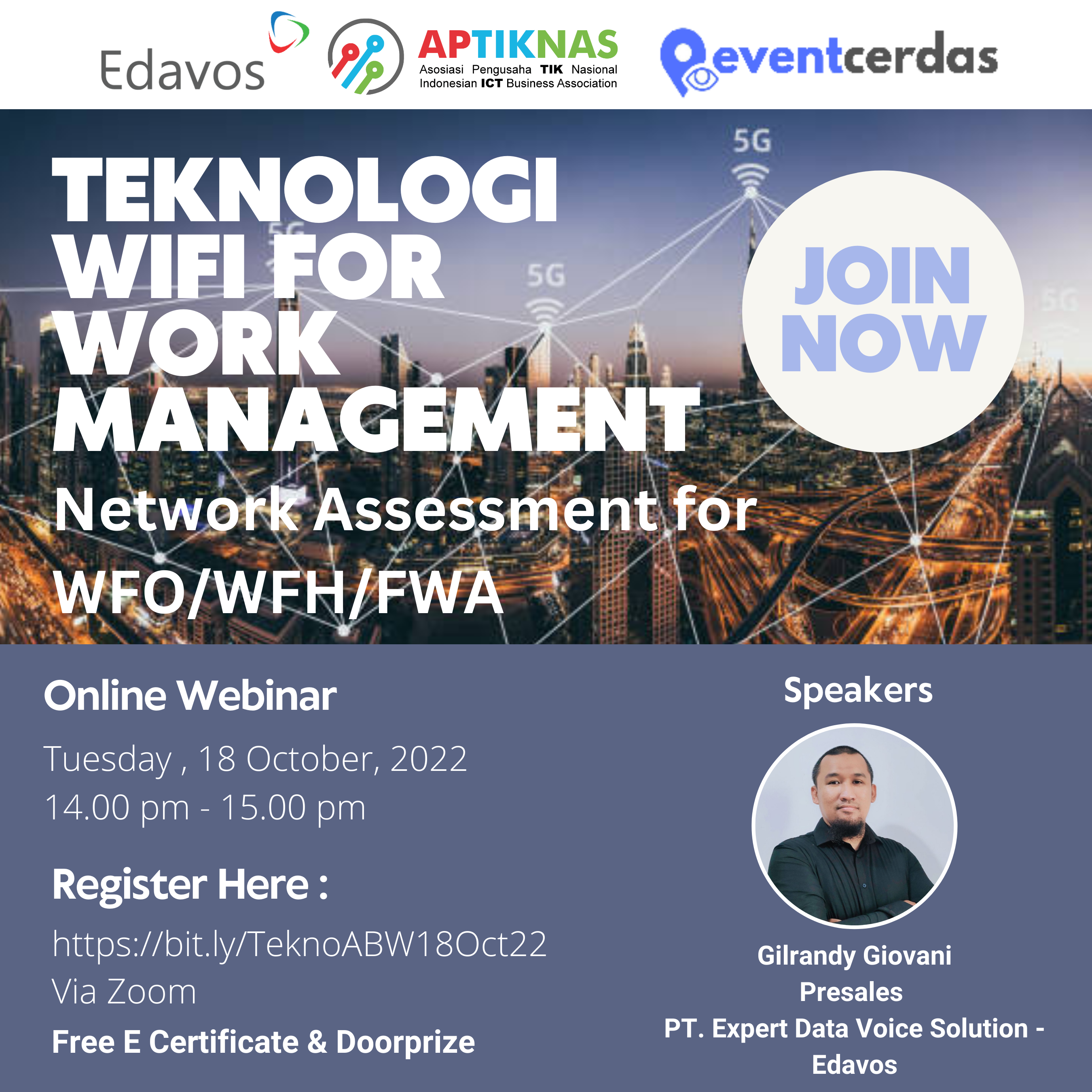 Teknologi Wifi for Work Management