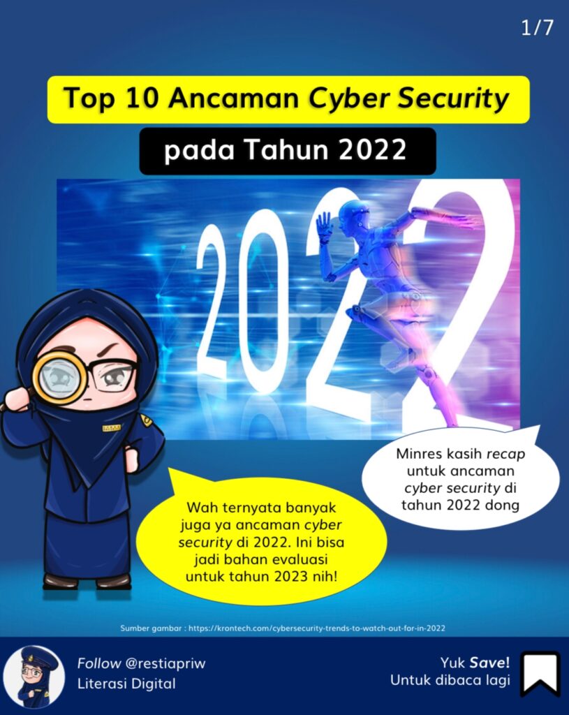 Top 10 Ancaman Cyber Security Pada Tahun 2022