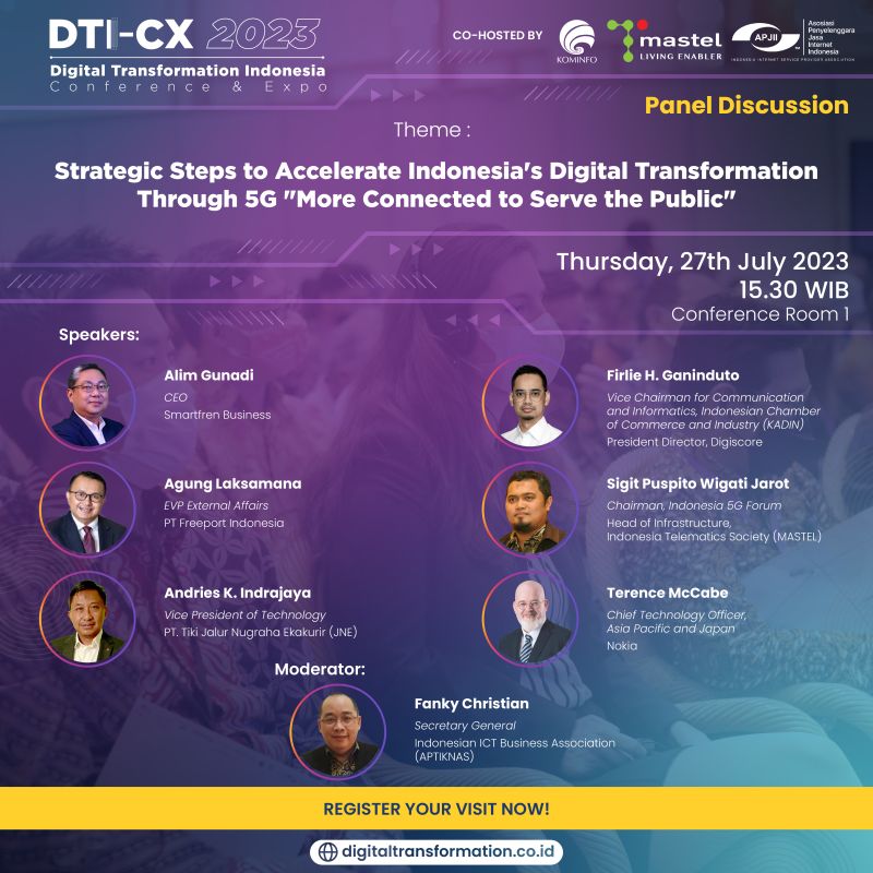 Strategic Steps to Accelerate Indonesia’s Digital Transformation Through 5G “More Connected to Serve the Public” Strategic Steps to Accelerate Indonesia’s Digital Transformation Through 5G “More Connected to Serve the Public”