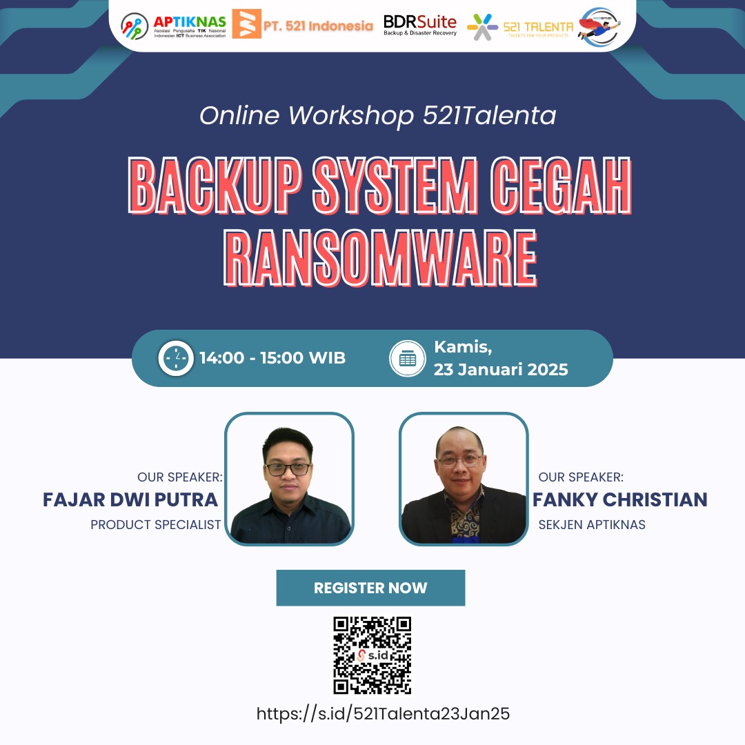 Backup System Cegah Ransomware