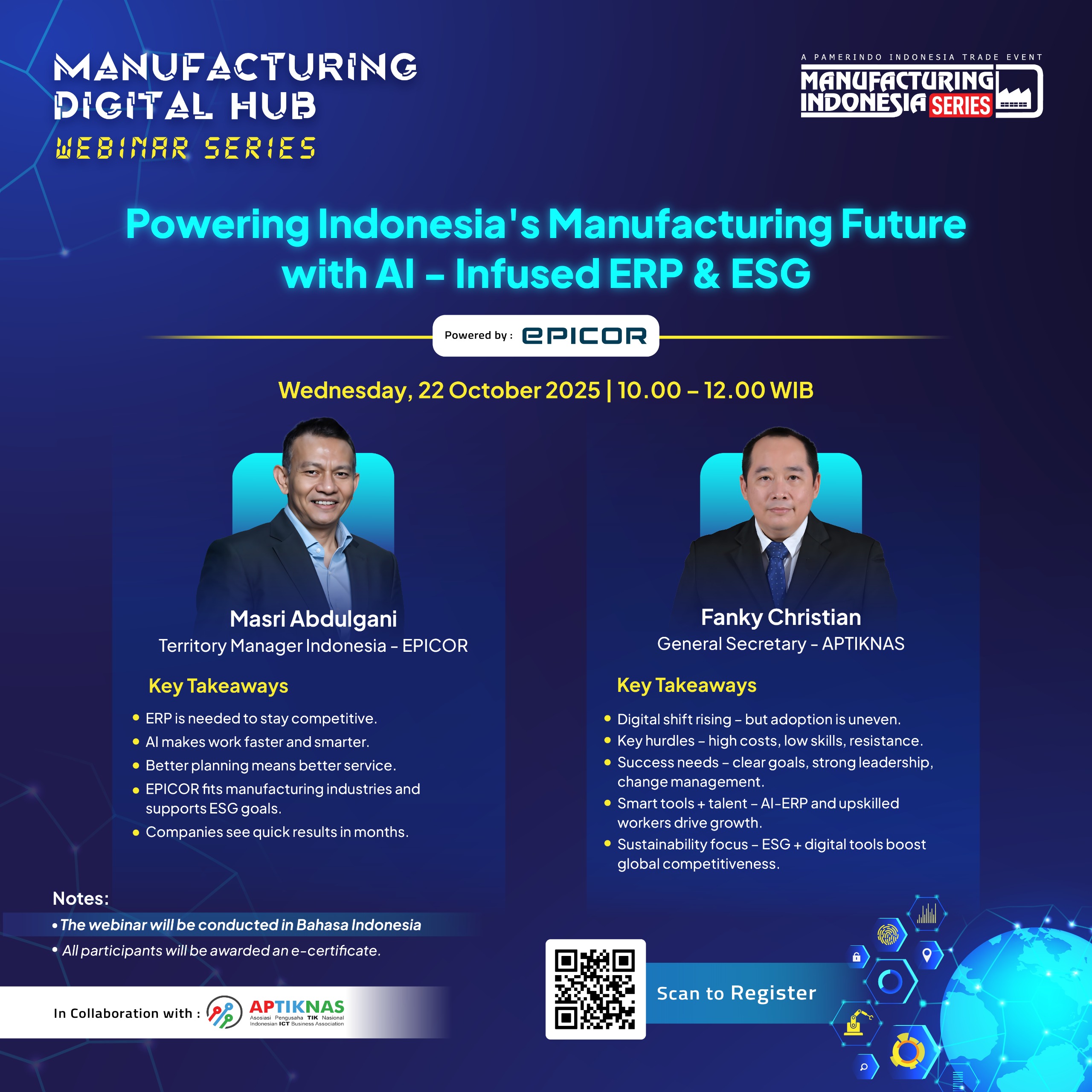 Powering Indonesia’s Manufacturing Future with AI-Infused ERP, Talent & ESG